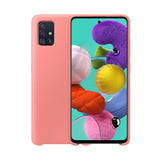 Samsung Galaxy A52/A52s 5G Silikonikuori Vaaleanpunainen