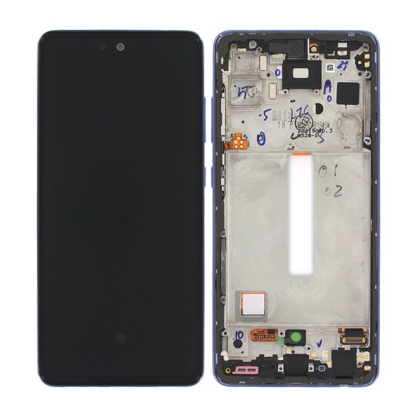 Samsung Galaxy A52s 5G näyttö ja LCD-paneeli, alkuperäinen - Violetti
