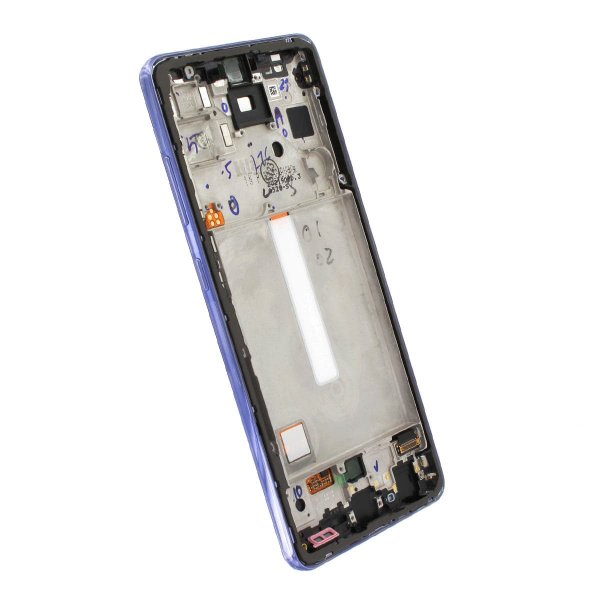 Samsung Galaxy A52s 5G näyttö ja LCD-paneeli, alkuperäinen - Violetti