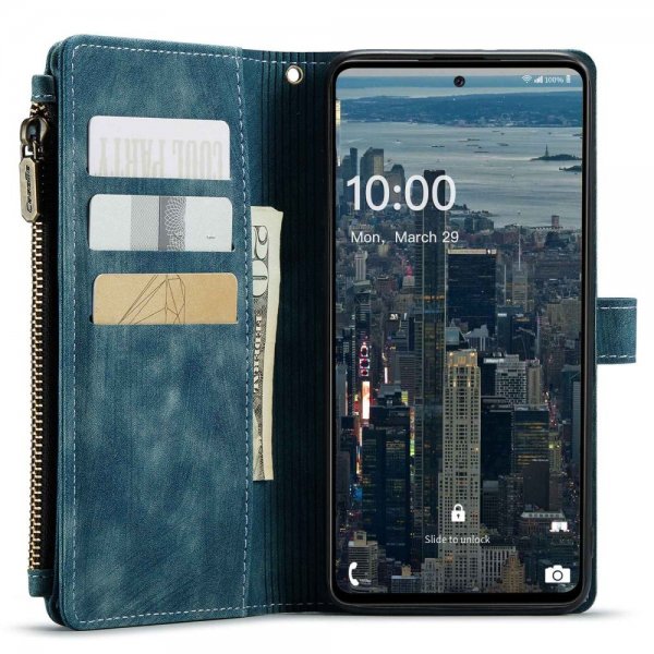 CaseMe Samsung Galaxy A53 5G Kotelo C30 Series Petrol