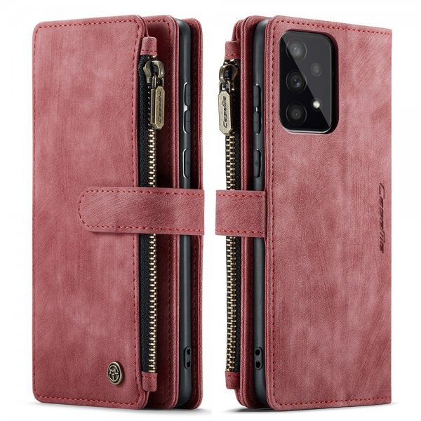 CaseMe Samsung Galaxy A53 5G -suojakotelo, C30 Series, punainen