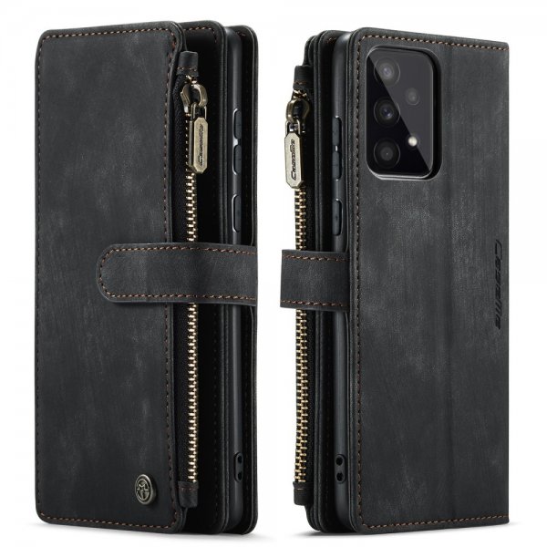 CaseMe Samsung Galaxy A53 5G Kotelo C30-sarja Musta