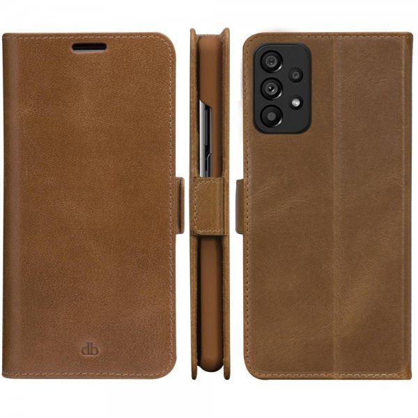 dbramante1928 Samsung Galaxy A53 5G Kotelo Copenhagen Slim Tan