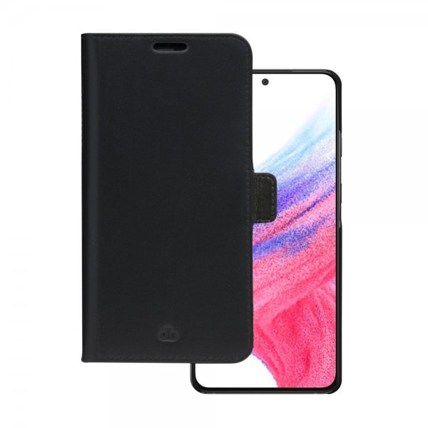 dbramante1928 Samsung Galaxy A53 5G Kotelo Lynge Irrotettava kuori Musta