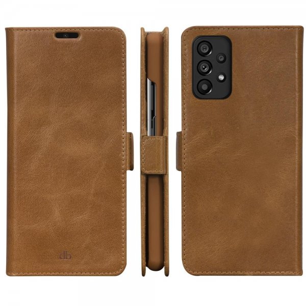 dbramante1928 Samsung Galaxy A53 5G Lynge Irrotettava kuori, ruskea