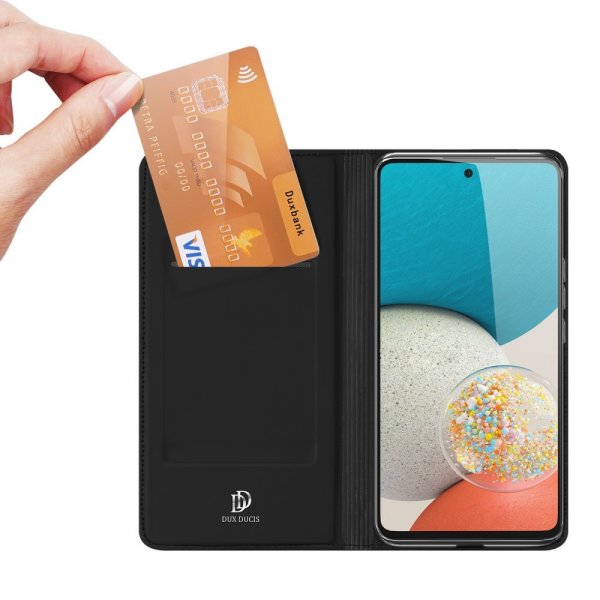 Dux Ducis Samsung Galaxy A53 5G Kotelo Skin Pro Series Musta