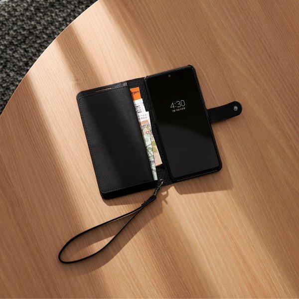Spigen Samsung Galaxy A53 5G Kotelo Wallet S Plus Musta