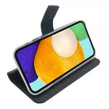 Celly Samsung Galaxy A53 5G Kotelo Wally Wallet Case Musta