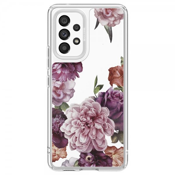 Cyrill Samsung Galaxy A53 5G -suojakuori Cecile Rose Floral