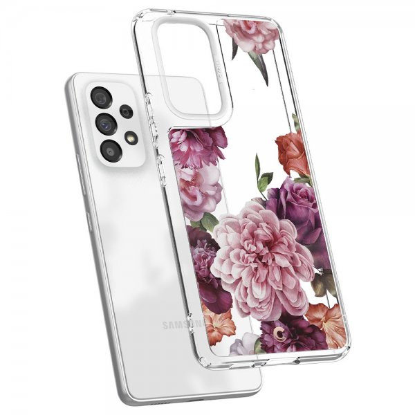 Cyrill Samsung Galaxy A53 5G -suojakuori Cecile Rose Floral