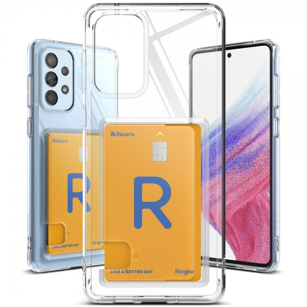 Ringke Samsung Galaxy A53 5G -suojakuori Fusion Card Clear
