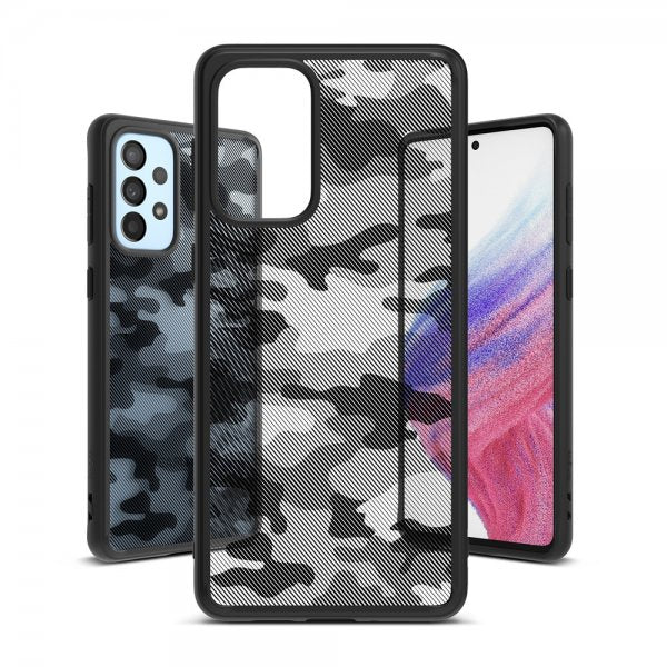 Ringke Samsung Galaxy A53 5G -suojakuori Fusion Matte Camo Black