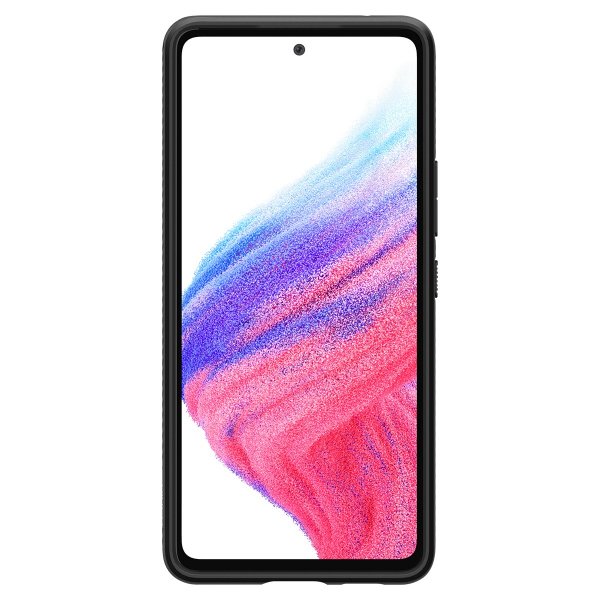 Spigen Samsung Galaxy A53 5G Liquid Air -kuori, mattamusta