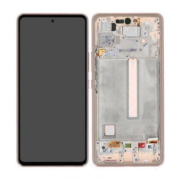 Samsung Galaxy A53 5G (SM-A536B) LCD-näyttö ja näyttöpaneeli Alkuperäinen - Peach