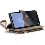 CaseMe Samsung Galaxy A54 5G -suojakotelo C30 Series, ruskea