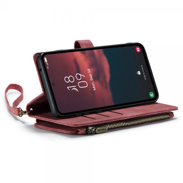 CaseMe Samsung Galaxy A54 5G -suojakotelo, C30 Series, punainen