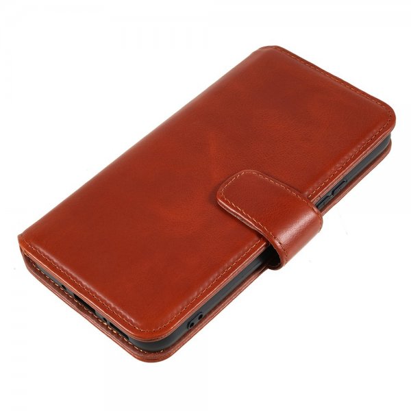 Nordic Covers Samsung Galaxy A54 5G Essential Leather Maple Brown -kotelo