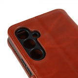 Nordic Covers Samsung Galaxy A54 5G Essential Leather Maple Brown -kotelo