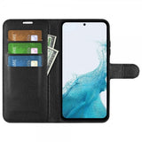 Nordic Covers Samsung Galaxy A54 5G Lompakkokotelo Litchi Raven Black