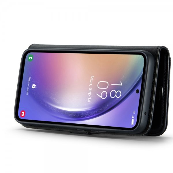 Dg.Ming Samsung Galaxy A54 5G Suojakotelo irrotettavalla kuorella, musta