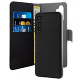 Puro Samsung Galaxy A54 5G Suojakotelo Wallet Detachable 2-in-1 Musta