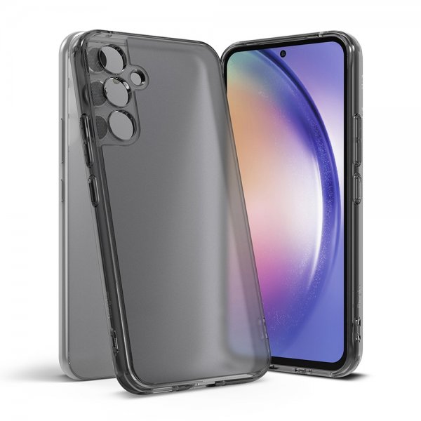 Ringke Samsung Galaxy A54 5G -suojakuori, Fusion Matte, Smoke Black
