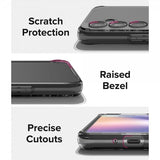 Ringke Samsung Galaxy A54 5G -suojakuori, Fusion Matte, Smoke Black