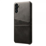 Samsung Galaxy A54 5G -suojakuori kahdella korttipaikalla, musta