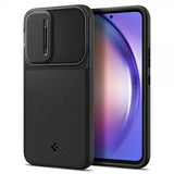 Spigen Samsung Galaxy A54 5G -suojakuori Optik Armor, musta