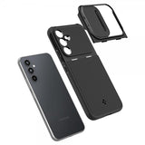 Spigen Samsung Galaxy A54 5G -suojakuori Optik Armor, musta