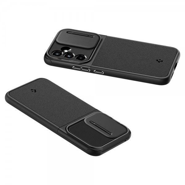 Spigen Samsung Galaxy A54 5G -suojakuori Optik Armor, musta