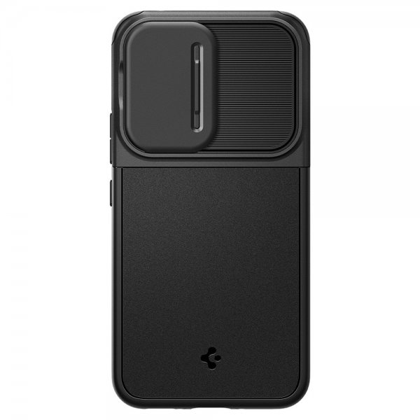 Spigen Samsung Galaxy A54 5G -suojakuori Optik Armor, musta