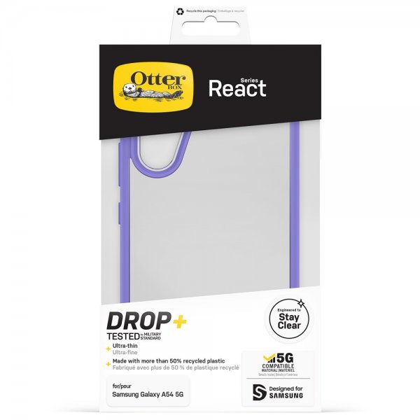 Otterbox Samsung Galaxy A54 5G Kuori React Purplexing