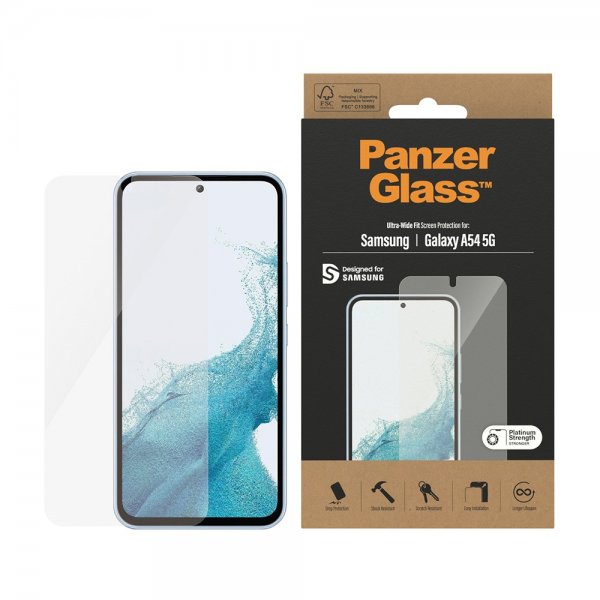PanzerGlass Samsung Galaxy A55 5G Ultra-Wide Fit Näytönsuoja