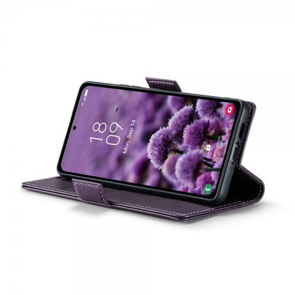 CaseMe Samsung Galaxy A55 -kotelo 023-sarja violetti
