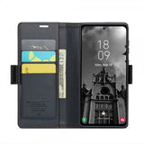 CaseMe Samsung Galaxy A55 Kotelo 023 Series Musta