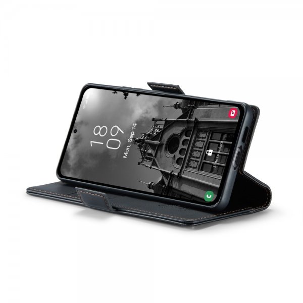 CaseMe Samsung Galaxy A55 Kotelo 023 Series Musta