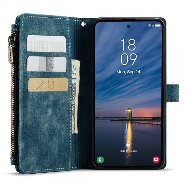 CaseMe Samsung Galaxy A55 -suojakotelo C30 Series, sininen
