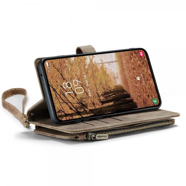 CaseMe Samsung Galaxy A55 Suojakotelo C30 Series Ruskea