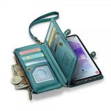 CaseMe Samsung Galaxy A55 -suojakotelo C36 Series, vihreä