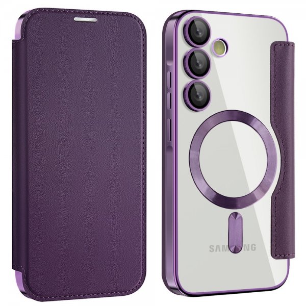 Samsung Galaxy A55 MagSafe-kotelo, violetti