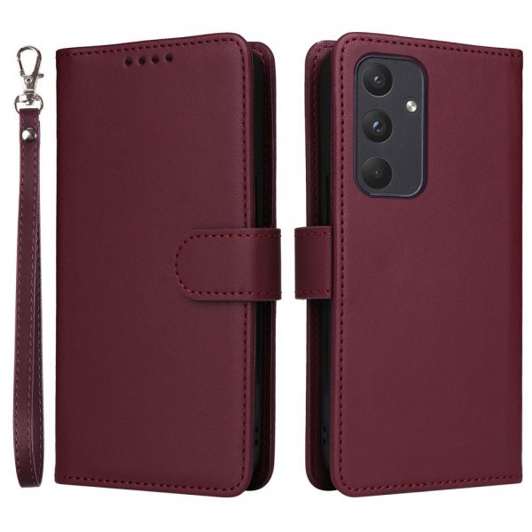 Betopnice Samsung Galaxy A55 Kotelo irrotettavalla kuorella 005 Punainen