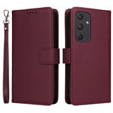 Betopnice Samsung Galaxy A55 Kotelo irrotettavalla kuorella 005 Punainen