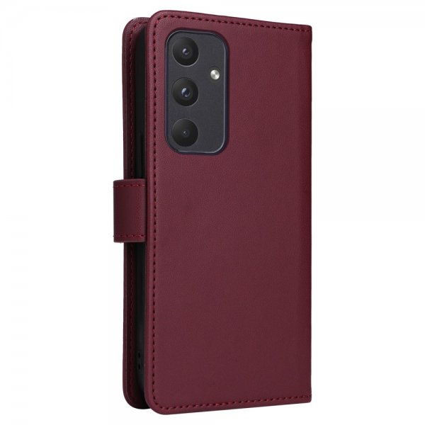 Betopnice Samsung Galaxy A55 Kotelo irrotettavalla kuorella 005 Punainen