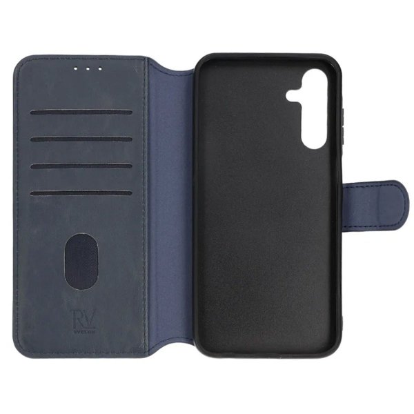 Rvelon Samsung Galaxy A55 Kotelo Magneettisesti Irrotettava Kuori Sininen