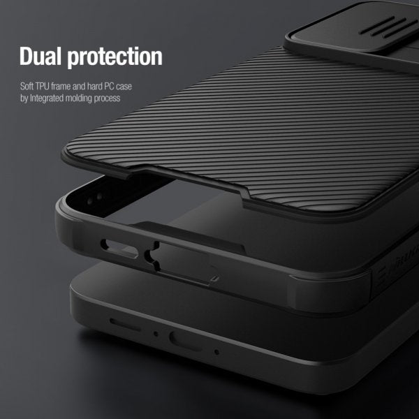 Nillkin Samsung Galaxy A55 Suojakuori CamShield Pro MagSafe Musta