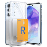 Ringke Samsung Galaxy A55 Suojakuori Fusion Card Clear