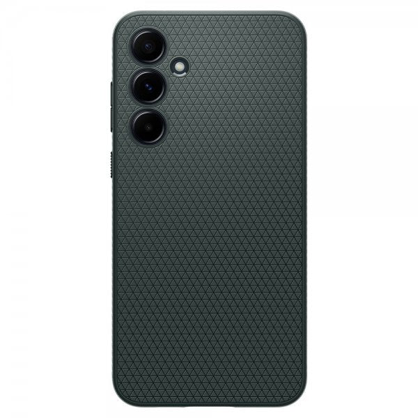 Spigen Samsung Galaxy A55 -suojakuori Liquid Air Abyss Green