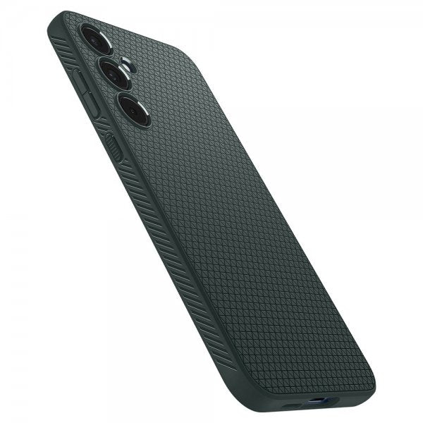 Spigen Samsung Galaxy A55 -suojakuori Liquid Air Abyss Green