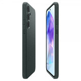 Spigen Samsung Galaxy A55 -suojakuori Liquid Air Abyss Green